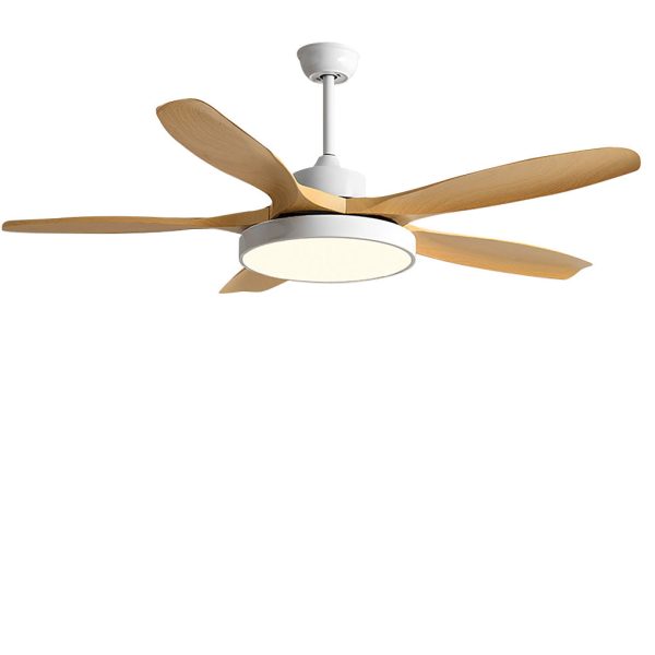 60 Inch Ceiling Fan with Lights and Remote Control Nordic Ceiling Fan Lamp with Silent Inverter - Image 14