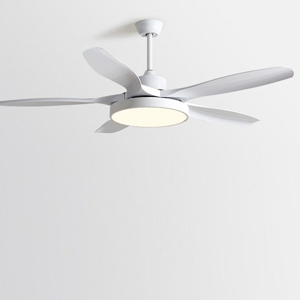 60 Inch Ceiling Fan with Lights and Remote Control Nordic Ceiling Fan Lamp with Silent Inverter - Image 9