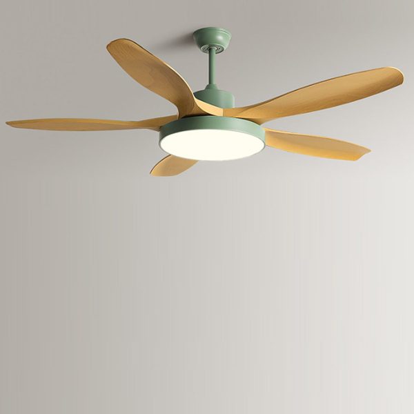 60 Inch Ceiling Fan with Lights and Remote Control Nordic Ceiling Fan Lamp with Silent Inverter - Image 10