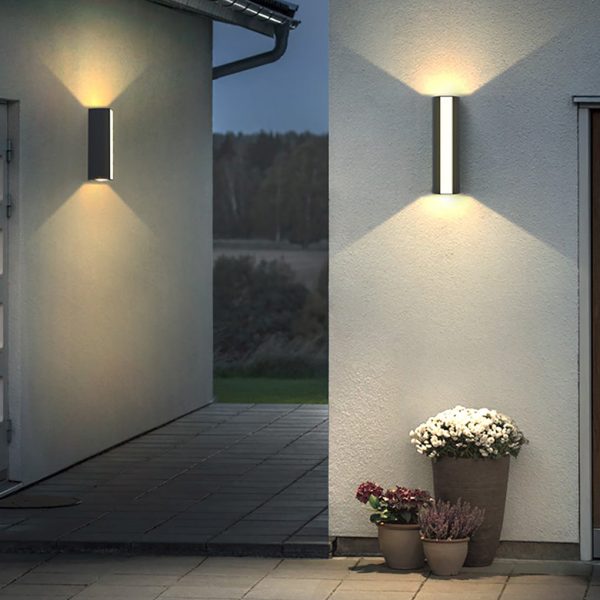 Outdoor Waterproof LED Exterior Wall Lights for Courtyard Garden Fence Decorative - Image 5