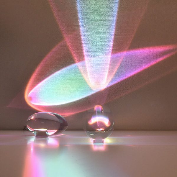 Creative Crystal Projection Angel Eye LED Table Lamp - Image 2