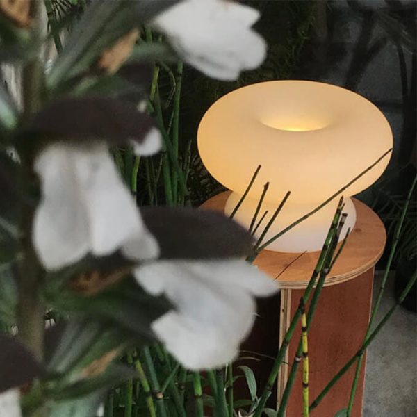 Danish Milk White Mushroom 1-Light Table Lamp - Image 11