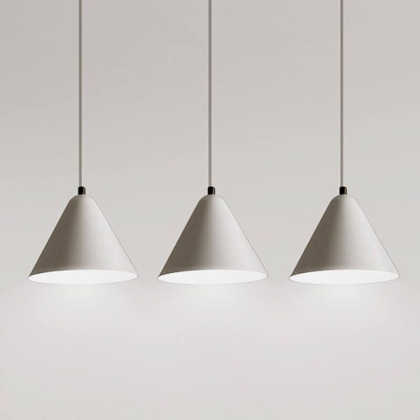 Nordic Creative Simple Wrought Iron Horn Island Light 3-Light Chandelier - Image 9