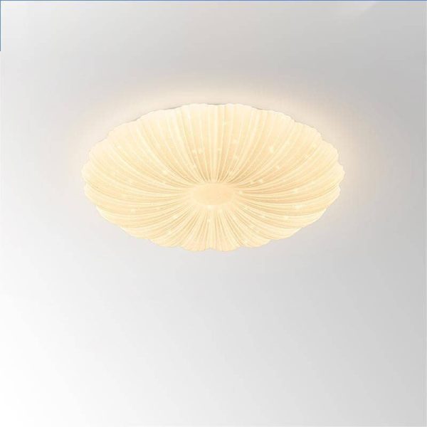 Modern Minimalist Shell Acrylic LED Flush Mount Ceiling Light - Image 5