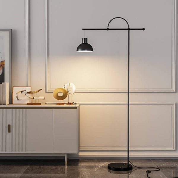 Post-modern Creative Fishing Rod Dome Shade 1-Light Standing Floor Lamp - Image 7