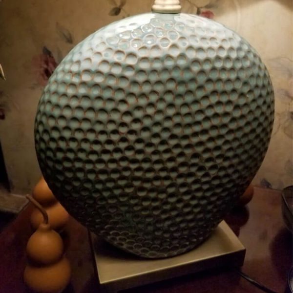 Nordic Creative Light Luxury Ceramic Square Round 1-Light Table Lamp - Image 3