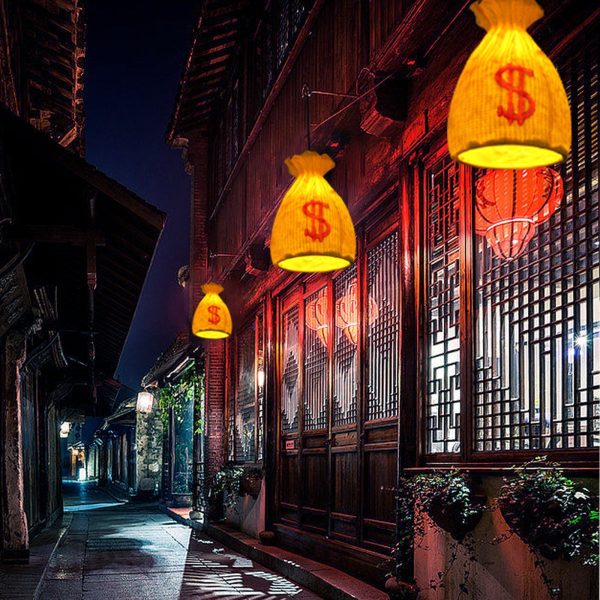 Contemporary Creative Resin Wine Barrel Design 1-Light Pendant Light For Dining Room - Image 2