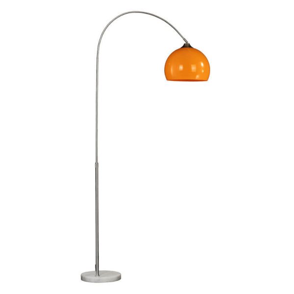 Modern Globe Acrylic Shade Fishing Rod 1-Light Standing Floor Lamp - Image 6