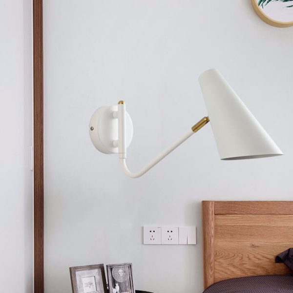 Nordic Creative Simple Rotating 1-Light Wall Sconce Lamp - Image 13