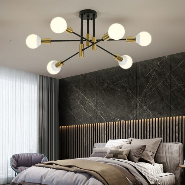 Nordic Minimalist Iron 4/6/8-Light Island Light Chandelier - Image 11