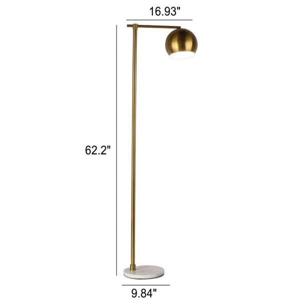 Nordic Light Luxury Iron 1-Light Standing Floor Lamp - Image 6