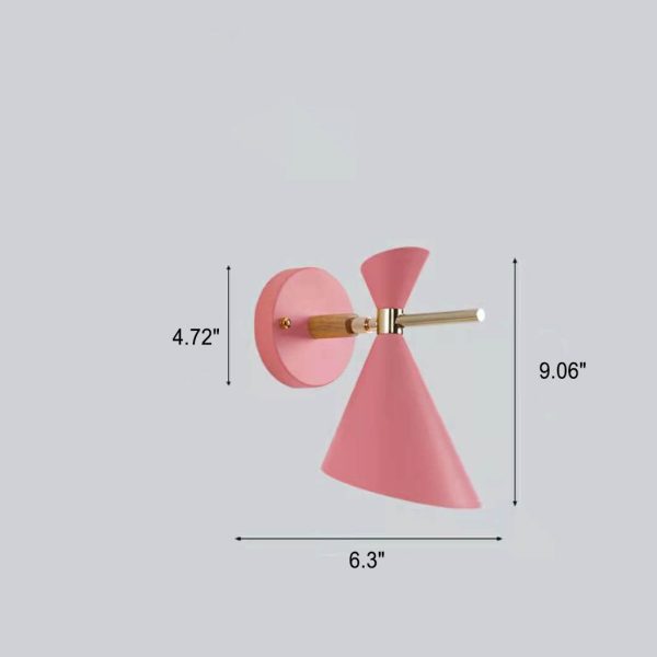 Nordic Simple Horn Shade 1-Light Wall Sconce Lamp - Image 8