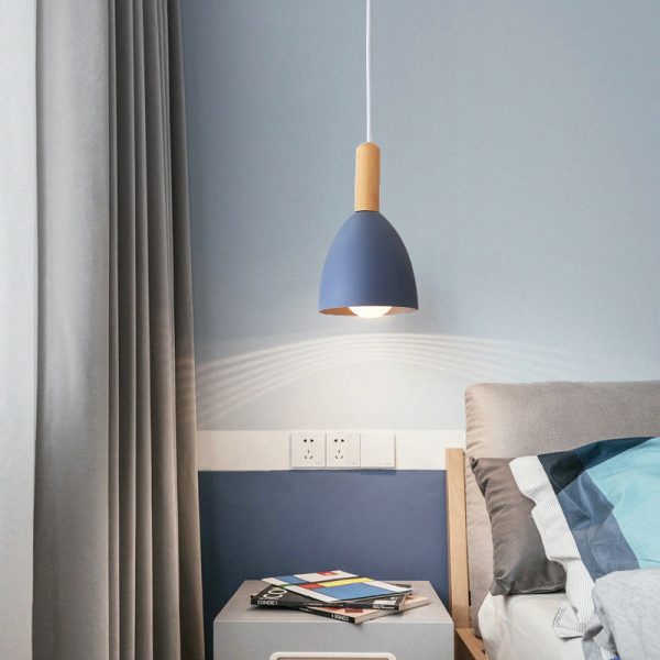 Nordic Minimalist Macaron Solid Color 1/3-Light Chandelier - Image 15