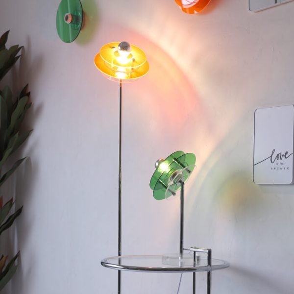Modern Acrylic Space Saucer Design 1-Light Table Lamp - Image 23