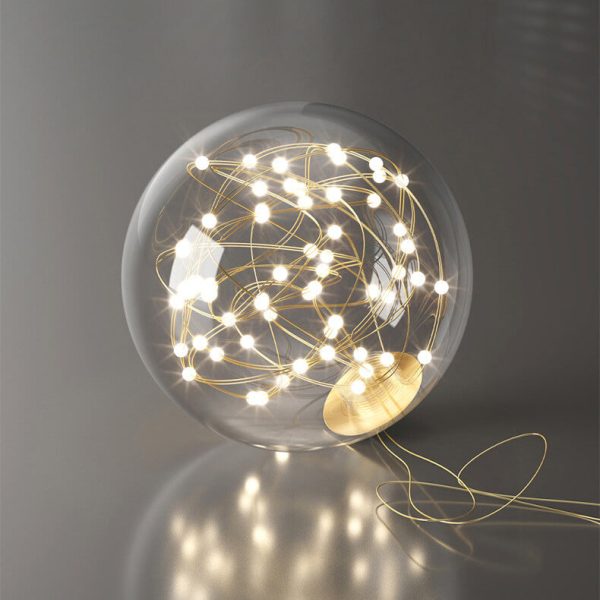 Modern Light Luxury Circle Full Star Design LED Flush Mount Ceiling Fan Light - Image 7