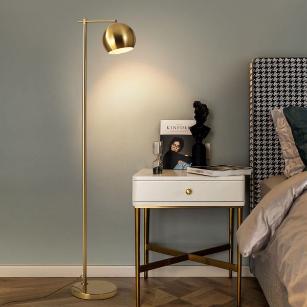 Nordic Light Luxury Iron 1-Light Standing Floor Lamp - Image 2