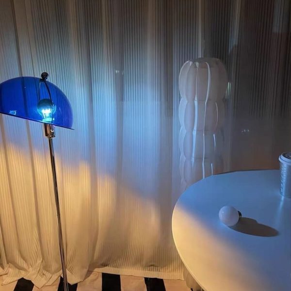 Creative Retro Acrylic Mushroom Design 1-Light Standing Floor Lamp - Image 2