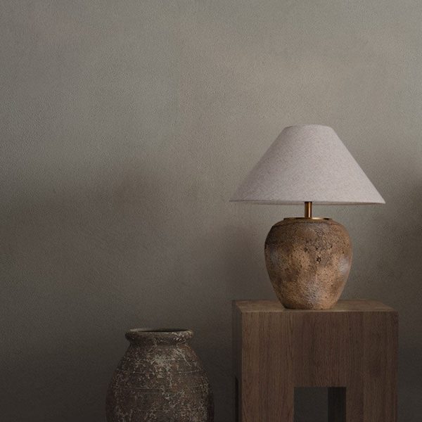 Modern Shabby Chic Cone Fabric Ceramic Jar 1-Light Table Lamp For Bedroom - Image 16