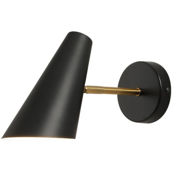 Contemporary Nordic Iron Horn Rotatable 1-Light Wall Sconce Lamp For Living Room - Image 7