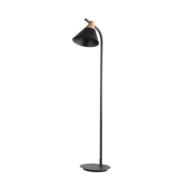 Nordic Creative Macaron Cone Shade 1-Light Standing Floor Lamp - Image 12