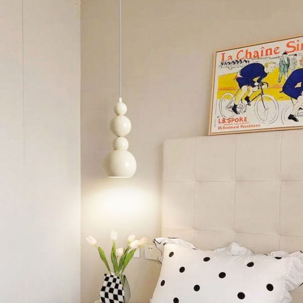 Creative Cream Style Iron Gourd Skewers 4/8-Light Chandelier - Image 3