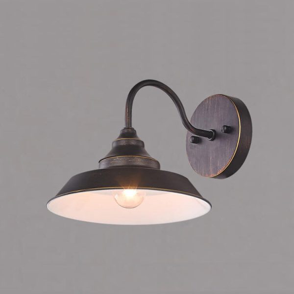 Industrial Vintage Old Iron Barn 1/2/3 Light Wall Sconce Lamp - Image 8