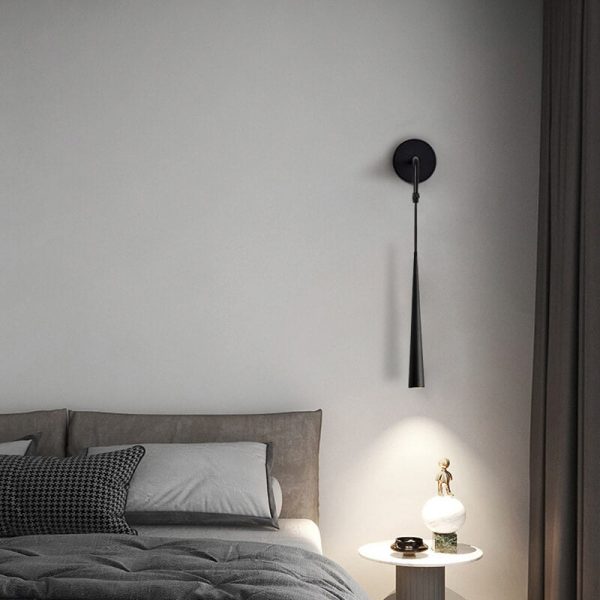Nordic Minimalist Long Cylindrical Spotlight LED Wall Sconce Lamp - Image 26
