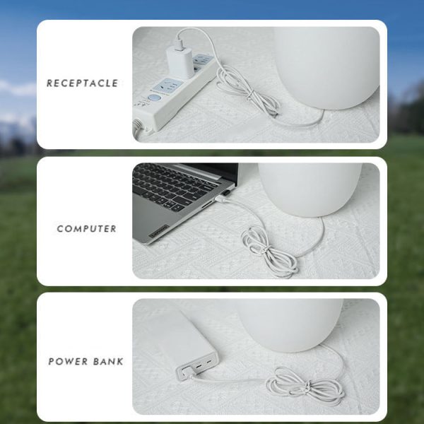Solar PE Portable Basket LED Outdoor Waterproof Decorative Light - Image 11
