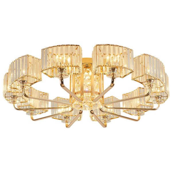 Modern Light Luxury Crystal 6/8/10/12- Light Flush Mount Ceiling Light - Image 20