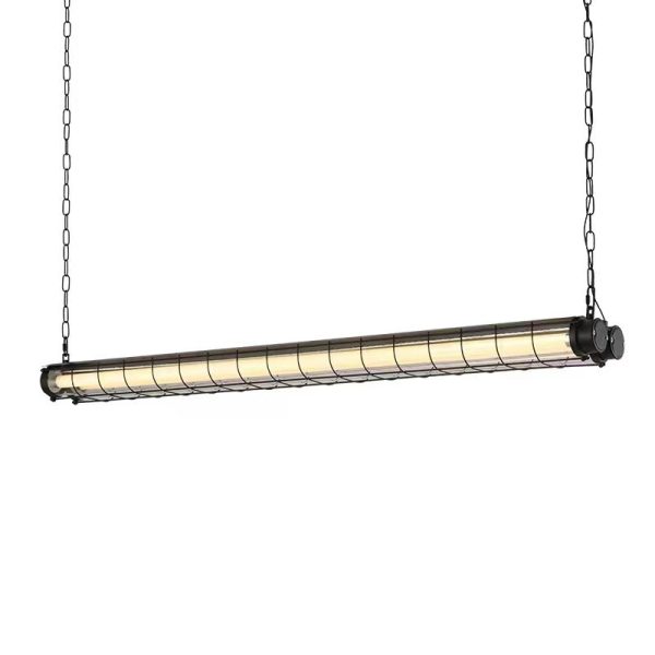 Contemporary Industrial Long Hardware Acrylic 1/2 Light Island Light Chandelier For Dining Room - Image 18
