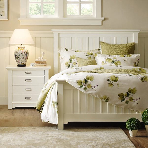 Modern Retro Ceramic Idyllic Flower and Bird 1-Light Table Lamp - Image 9