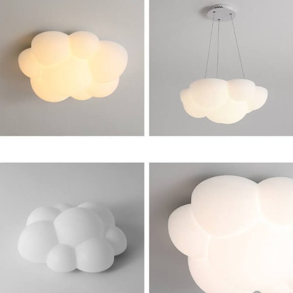 Modern Minimalist Cat Claw Cloud Kids LED Flush Mount Ceiling Light - Image 14