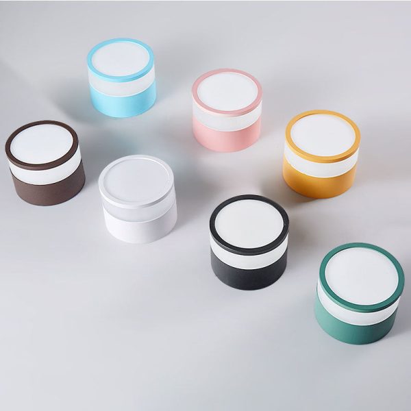 Modern Solid Color Cylinder Aluminum LED Flush Mount Light - Image 5