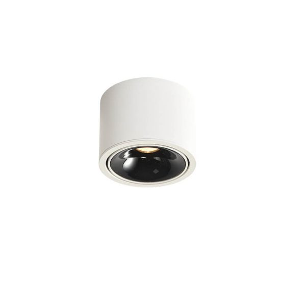 Modern Minimalist Round Spotlight Adjustable LED Flush Mount Ceiling Light - Image 15