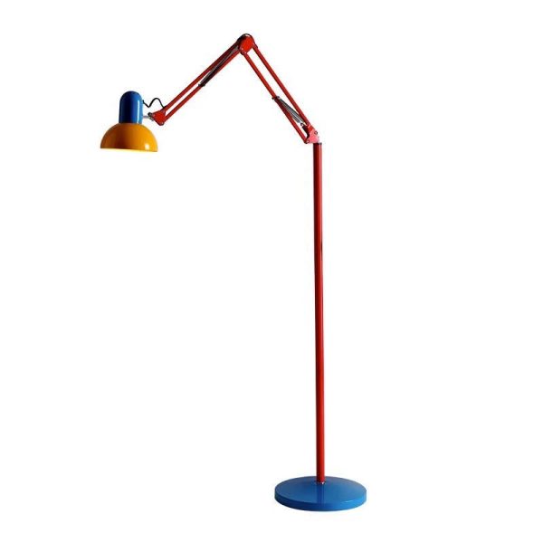 Modern Simplicity Iron Half Circle 1-Light Standing Floor Lamp For Bedroom - Image 5