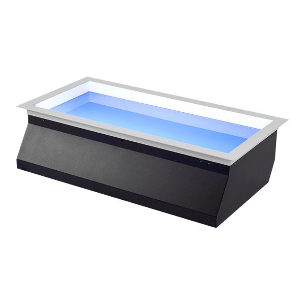 Modern Smart Blue Sky Aluminum LED Flush Mount Ceiling Light - Image 5