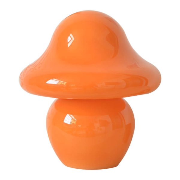 Modern Decorative Mushroom Striped Glass 1-Light Table Lamp - Image 10