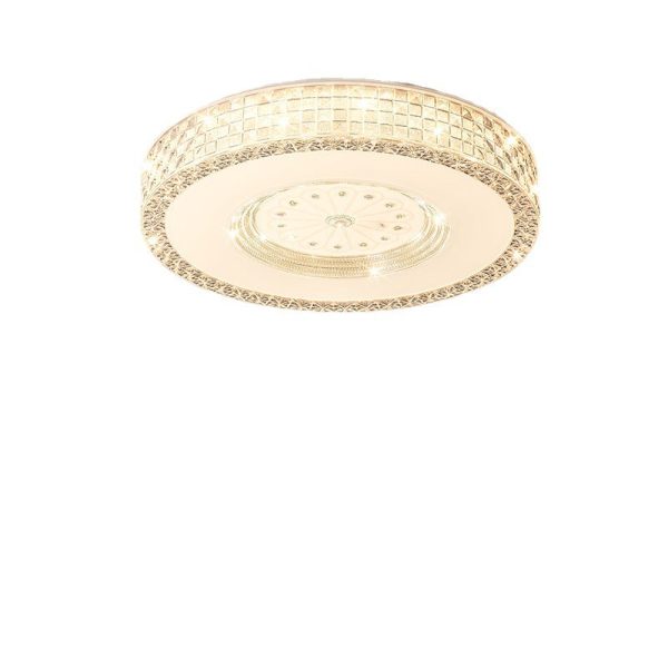 Light Luxury Round Acrylic Starlight LED Flush Mount Ceiling Light - Image 5