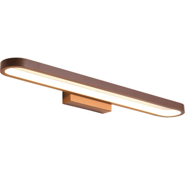 European Minimalist Circular Aluminum Vanity Light LED Mirror Front Wall Sconce Lamp - Image 16