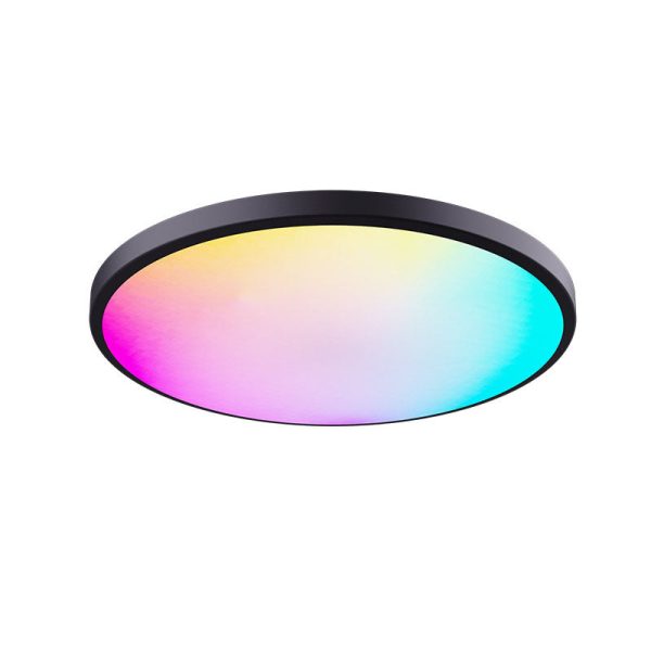 RGB Round Remote Control Dimming Atmosphere LED Flush Mount Ceiling Light - Image 8