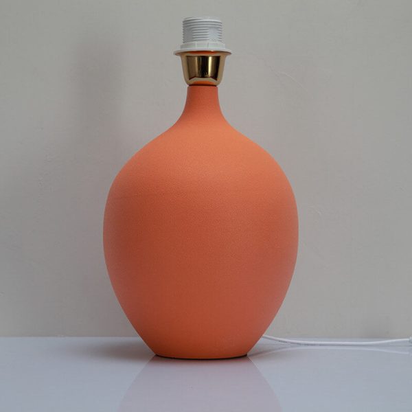 Nordic Fabric Shade Color Ceramic Base 1-Light Table Lamp - Image 10