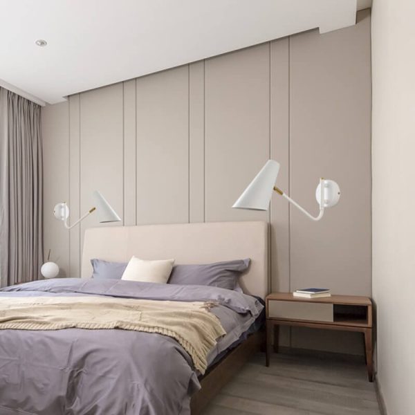 Nordic Creative Simple Rotating 1-Light Wall Sconce Lamp - Image 3