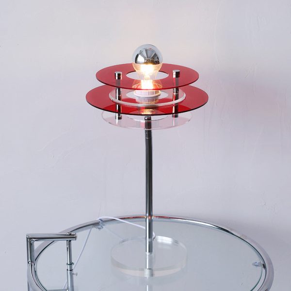 Modern Acrylic Space Saucer Design 1-Light Table Lamp - Image 16