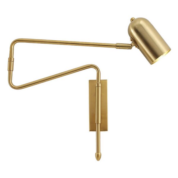 Nordic Creative Iron Long Pole Swing Arm Wall Sconce Lamp - Image 5