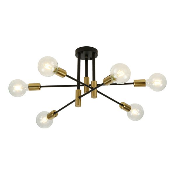 Nordic Minimalist Iron 4/6/8-Light Island Light Chandelier - Image 14