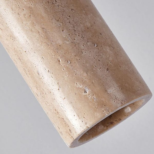 Japanese Wabi-sabi Solid Wood Stone 1/2/3-Light Island Light Chandelier - Image 15