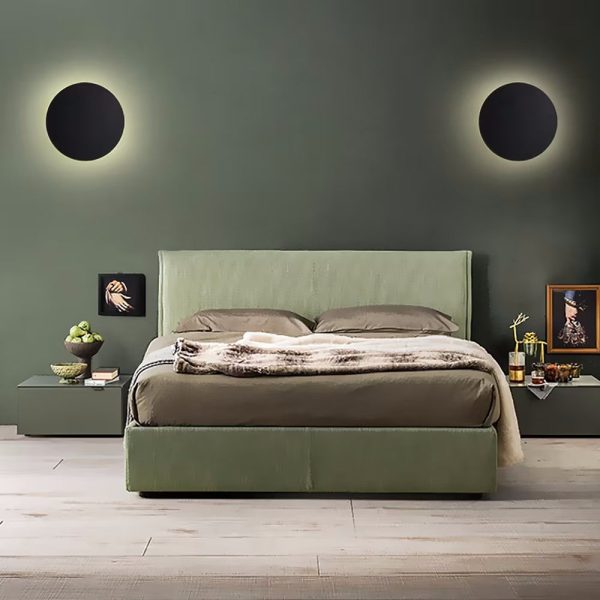 Modern Minimalist Colorful Round Iron LED Wall Sconce Lamp - Image 25
