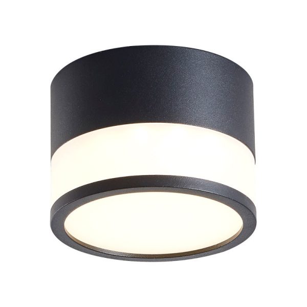 Modern Solid Color Cylinder Aluminum LED Flush Mount Light - Image 14