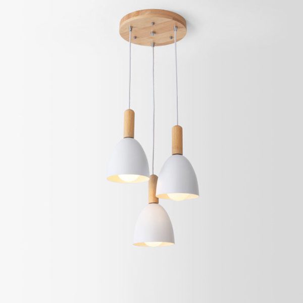Nordic Minimalist Macaron Solid Color 1/3-Light Chandelier - Image 8