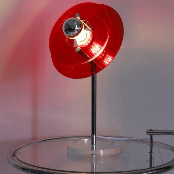 Modern Acrylic Space Saucer Design 1-Light Table Lamp - Image 14